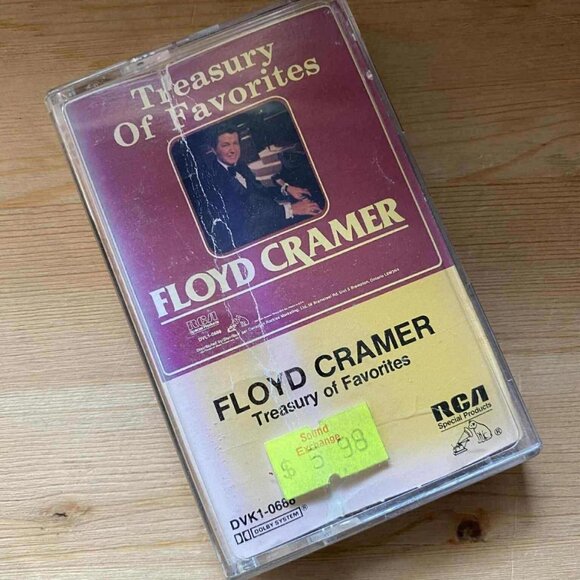 Floyd Cramer – Treasury Of Favorites Cassette Tape VG+ C12 - Picture 1 of 2